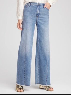 CHICOS slimming Wide Leg Jeans